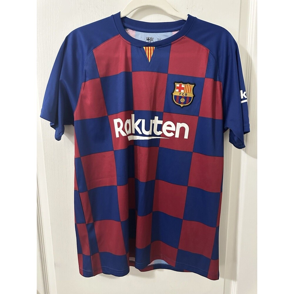 FC Barcelona Messi #10 Shirt Kit Mens Size Medium Football La Liga Soccer